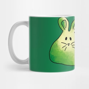 cute green rabbit Mug